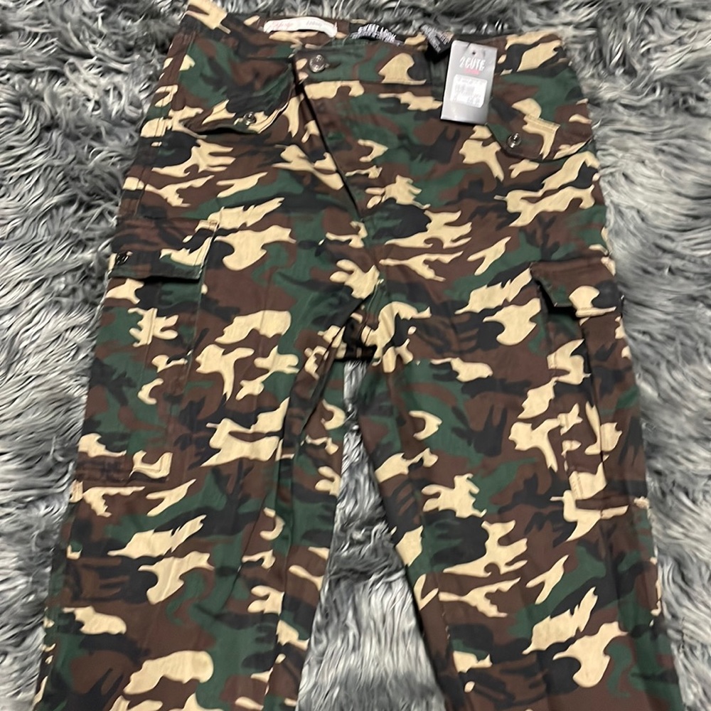 Cutie army fatigue pants